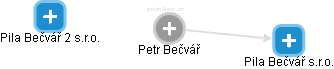 Petr Bečvář - Vizualizace  propojení osoby a firem v obchodním rejstříku