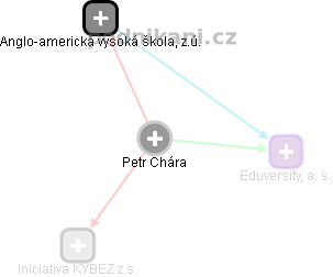 Petr Chára - Vizualizace  propojení osoby a firem v obchodním rejstříku