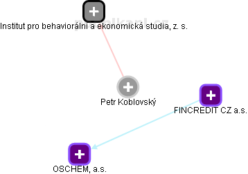Petr Koblovský - Vizualizace  propojení osoby a firem v obchodním rejstříku