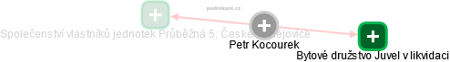 Petr Kocourek - Vizualizace  propojení osoby a firem v obchodním rejstříku