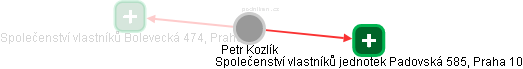 Petr Kozlík - Vizualizace  propojení osoby a firem v obchodním rejstříku