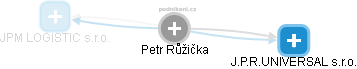 Petr Růžička - Vizualizace  propojení osoby a firem v obchodním rejstříku