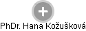 Hana Kožušková - Vizualizace  propojení osoby a firem v obchodním rejstříku