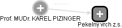 KAREL PIZINGER - Vizualizace  propojení osoby a firem v obchodním rejstříku