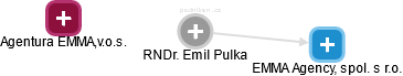 Emil Pulka - Vizualizace  propojení osoby a firem v obchodním rejstříku