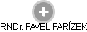 PAVEL PARÍZEK - Vizualizace  propojení osoby a firem v obchodním rejstříku