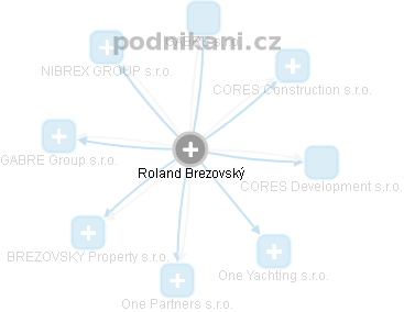 Roland Brezovský - Vizualizace  propojení osoby a firem v obchodním rejstříku