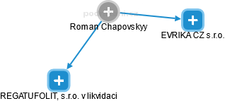 Roman Chapovskyy - Vizualizace  propojení osoby a firem v obchodním rejstříku