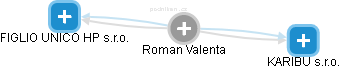 Roman Valenta - Vizualizace  propojení osoby a firem v obchodním rejstříku