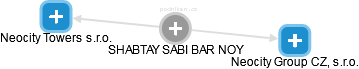 SHABTAY SABI BAR NOY - Vizualizace  propojení osoby a firem v obchodním rejstříku