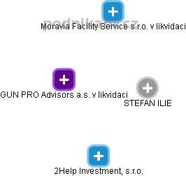 STEFAN ILIE - Vizualizace  propojení osoby a firem v obchodním rejstříku