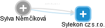  Sylva N. - Vizualizace  propojení osoby a firem v obchodním rejstříku
