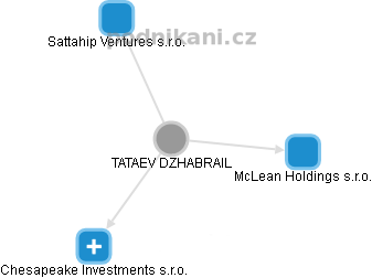  Tataev D. - Vizualizace  propojení osoby a firem v obchodním rejstříku