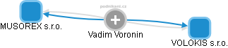 Vadim Voronin - Vizualizace  propojení osoby a firem v obchodním rejstříku