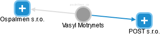 Vasyl Motrynets - Vizualizace  propojení osoby a firem v obchodním rejstříku