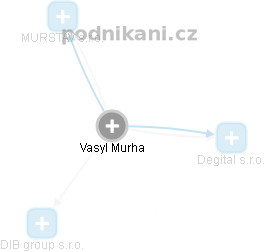 Vasyl Murha - Vizualizace  propojení osoby a firem v obchodním rejstříku