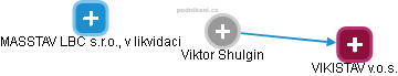 Viktor Shulgin - Vizualizace  propojení osoby a firem v obchodním rejstříku
