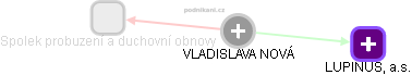  Vladislava N. - Vizualizace  propojení osoby a firem v obchodním rejstříku