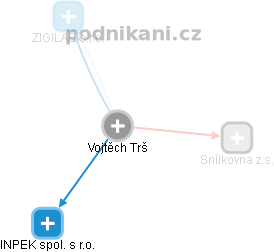  Vojtěch T. - Vizualizace  propojení osoby a firem v obchodním rejstříku