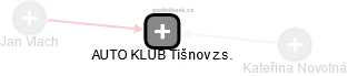AUTO KLUB Tišnov z.s. - náhled vizuálního zobrazení vztahů obchodního rejstříku