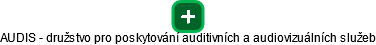 AUDIS - družstvo pro poskytování auditivních a audiovizuálních služeb - náhled vizuálního zobrazení vztahů obchodního rejstříku