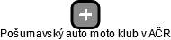 Pošumavský auto moto klub v AČR - náhled vizuálního zobrazení vztahů obchodního rejstříku