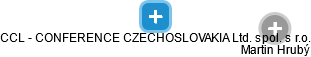CCL - CONFERENCE CZECHOSLOVAKIA Ltd. spol. s r.o. - náhled vizuálního zobrazení vztahů obchodního rejstříku