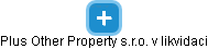 Plus Other Property s.r.o. v likvidaci - náhled vizuálního zobrazení vztahů obchodního rejstříku