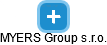 MYERS Group s.r.o. - náhled vizuálního zobrazení vztahů obchodního rejstříku
