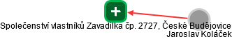 Společenství vlastníků Zavadilka čp. 2727, České Budějovice - náhled vizuálního zobrazení vztahů obchodního rejstříku