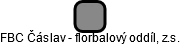 FBC Čáslav - florbalový oddíl, z.s. - náhled vizuálního zobrazení vztahů obchodního rejstříku