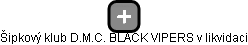 Šipkový klub D.M.C. BLACK VIPERS v likvidaci - náhled vizuálního zobrazení vztahů obchodního rejstříku