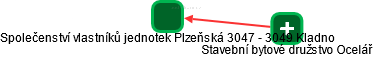 Společenství vlastníků jednotek Plzeňská 3047 - 3049 Kladno - náhled vizuálního zobrazení vztahů obchodního rejstříku
