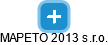 MAPETO 2013 s.r.o. - náhled vizuálního zobrazení vztahů obchodního rejstříku