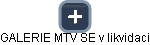 GALERIE MTV SE v likvidaci - náhled vizuálního zobrazení vztahů obchodního rejstříku