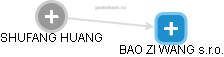 BAO ZI WANG s.r.o. - náhled vizuálního zobrazení vztahů obchodního rejstříku