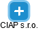 CIAP s.r.o. - náhled vizuálního zobrazení vztahů obchodního rejstříku