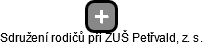 Sdružení rodičů při ZUŠ Petřvald, z. s. - náhled vizuálního zobrazení vztahů obchodního rejstříku