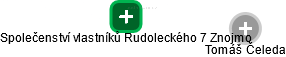 Společenství vlastníků Rudoleckého 7 Znojmo - náhled vizuálního zobrazení vztahů obchodního rejstříku