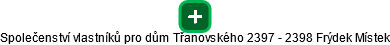 Společenství vlastníků pro dům Třanovského 2397 - 2398 Frýdek Místek - náhled vizuálního zobrazení vztahů obchodního rejstříku