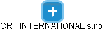 CRT INTERNATIONAL s.r.o. - náhled vizuálního zobrazení vztahů obchodního rejstříku