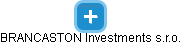 BRANCASTON Investments s.r.o. - náhled vizuálního zobrazení vztahů obchodního rejstříku