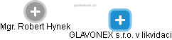 GLAVONEX s.r.o. v likvidaci - náhled vizuálního zobrazení vztahů obchodního rejstříku