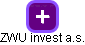 ZWU invest a.s. - náhled vizuálního zobrazení vztahů obchodního rejstříku