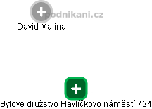 Bytové družstvo Havlíčkovo náměstí 724 - náhled vizuálního zobrazení vztahů obchodního rejstříku