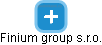 Finium group s.r.o. - náhled vizuálního zobrazení vztahů obchodního rejstříku