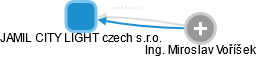 JAMIL CITY LIGHT czech s.r.o. - náhled vizuálního zobrazení vztahů obchodního rejstříku