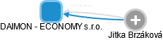 DAIMON - ECONOMY s.r.o. - náhled vizuálního zobrazení vztahů obchodního rejstříku