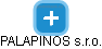 PALAPINOS s.r.o. - náhled vizuálního zobrazení vztahů obchodního rejstříku