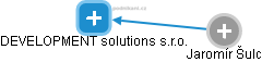 DEVELOPMENT solutions s.r.o. - náhled vizuálního zobrazení vztahů obchodního rejstříku